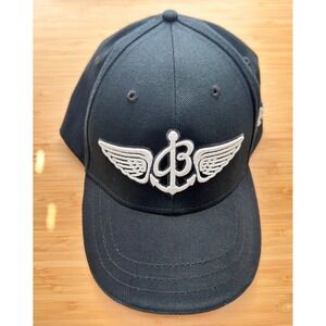 Breitling Mens Hat Embroidered Watch Watches Wings Black Baseball Adjustable Cap